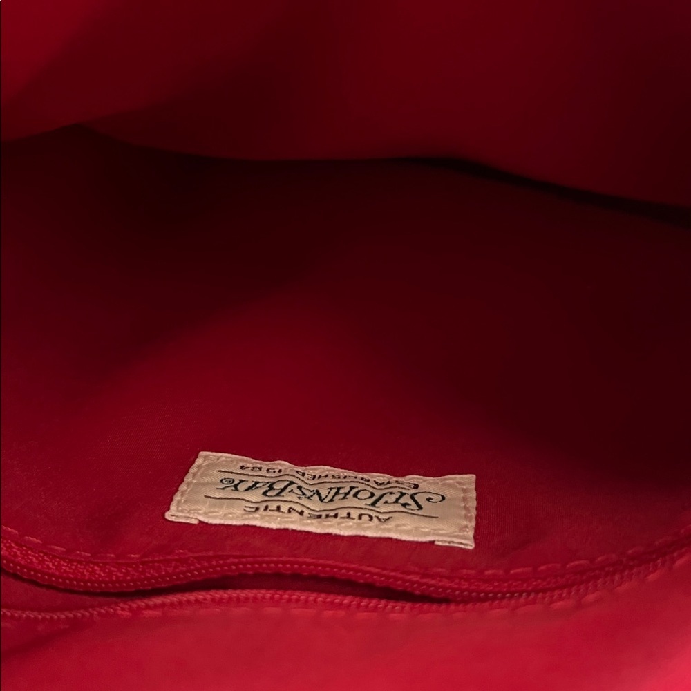 Vintage St John’s Bay Red Purse Bag - Picture 2 of 4